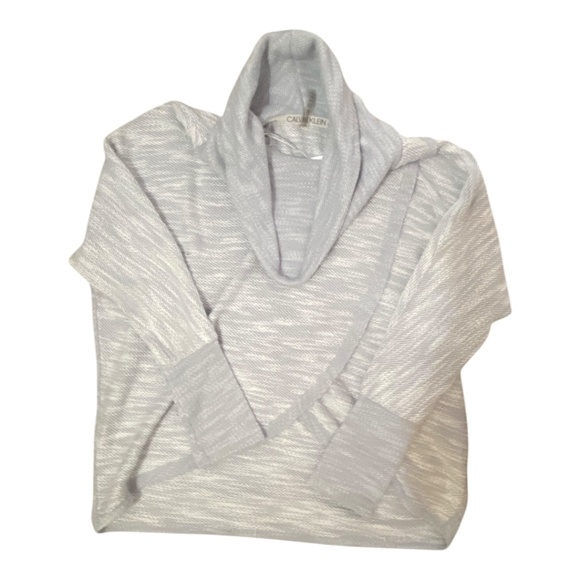 Calvin Klein performance cotton cowl neck shirt. Sz S - Picture 6 of 16